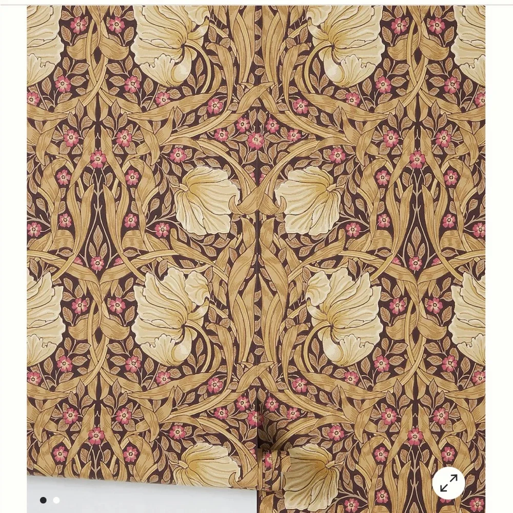 MORRIS & Co. Pimpernel Wallpaper 2~ NEW Rolls ~ WP Pimpernel Fig/Sis